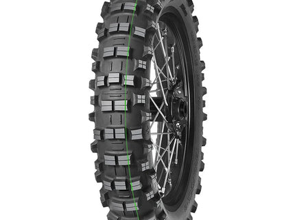 Mitas Terra Force-EF PRO 140/80 18 off-road motorcycle tire with rugged tread pattern and durable rubber for tough terrain.