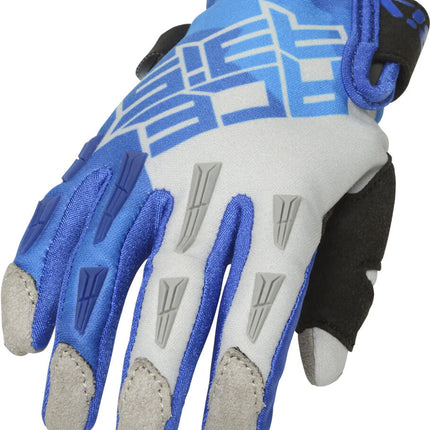 Youth MX Gloves - Ice Blue