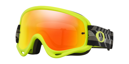 O-Frame MX Goggle- BLACK EMPIRE FIRE IRIDIUM