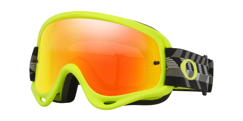 O-Frame MX Goggle- BLACK EMPIRE FIRE IRIDIUM