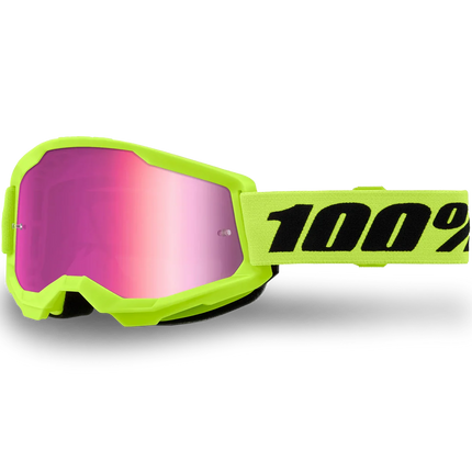 STRATA 2 NEON YEL/ PNK MIRROR LENS