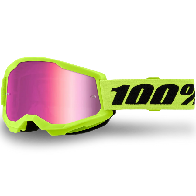 STRATA 2 NEON YEL/ PNK MIRROR LENS