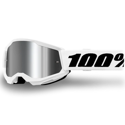 STRATA 2 White - Silver Mirror Lens