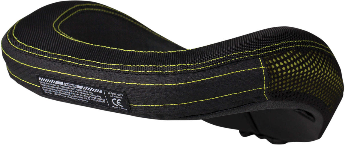 EVS R2 Race Neck Protector youth version designed for motorcycle racing, featuring durable padding and adjustable fit.
