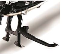 Yamaha XT660Z main stand kit parts, including metal components and mounting hardware, for motorcycle maintenance and repair.