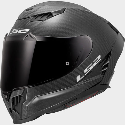 LS2 Dragon Forged Gloss FF807 road helmet with aerodynamic design and bold graphics, shown in glossy finish.