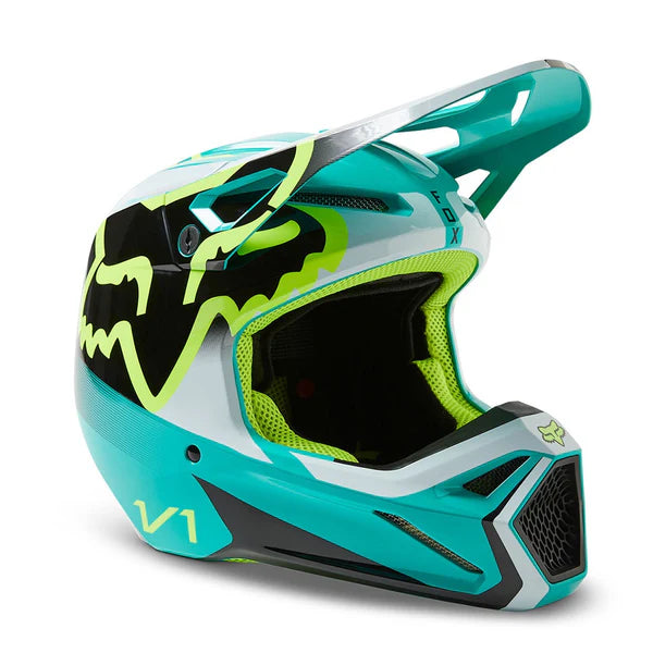 V1 LEED YOUTH HELMET - TEAL