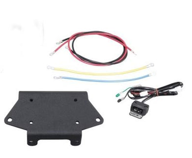 Yamaha Grizzly 300 2012 front winch mount kit, vehicle parts, metal bracket with mounting points for winch installation