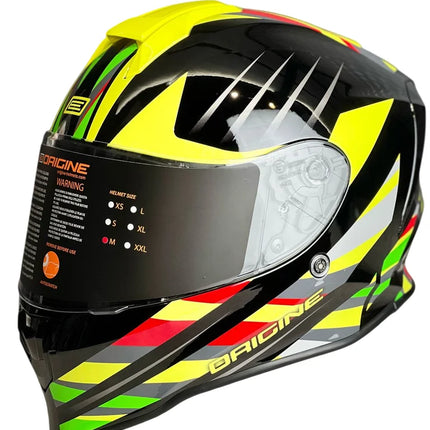 Origine Youth Dinamo Foolish Helmet- YELLOW AND BLACK