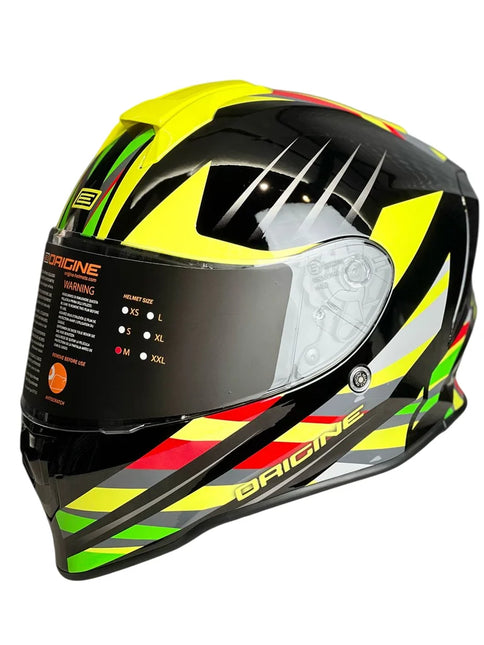 Origine Youth Dinamo Foolish Helmet- YELLOW AND BLACK