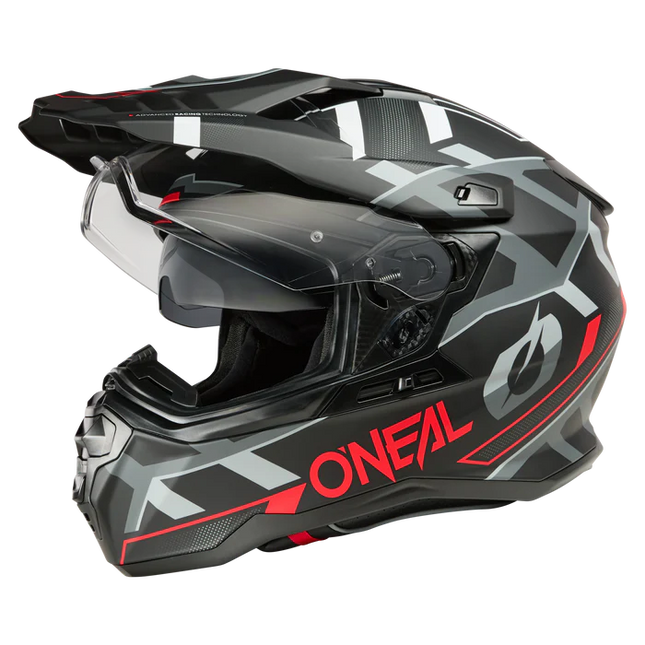 O'NEAL D-SRS SQUARE V.25 BLK/RED