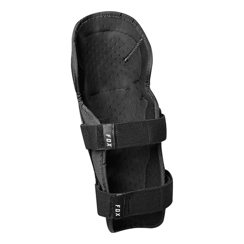 Black FOX Youth Titan Sport Knee Guard with CE protection, designed for youth motocross and mountain biking.