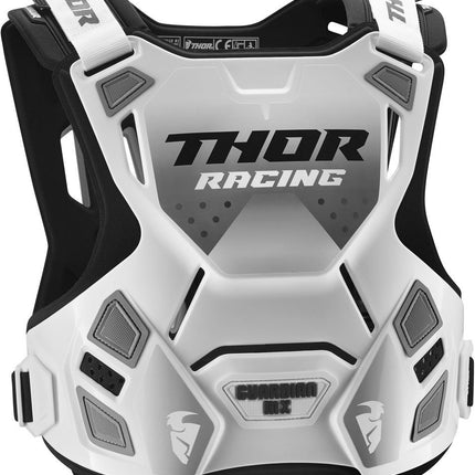 YOUTH Guardian MX Chest Protector - White / Black