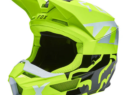 V1 SKEW YOUTH HELMET - FLO YELLOW