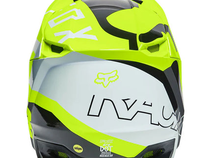 V1 SKEW YOUTH HELMET - FLO YELLOW