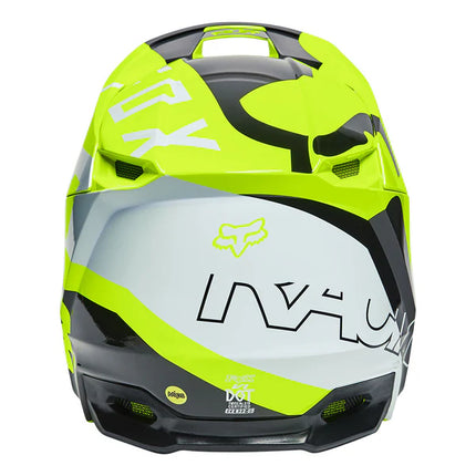 V1 SKEW YOUTH HELMET - FLO YELLOW