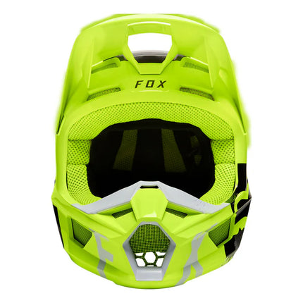 V1 SKEW YOUTH HELMET - FLO YELLOW