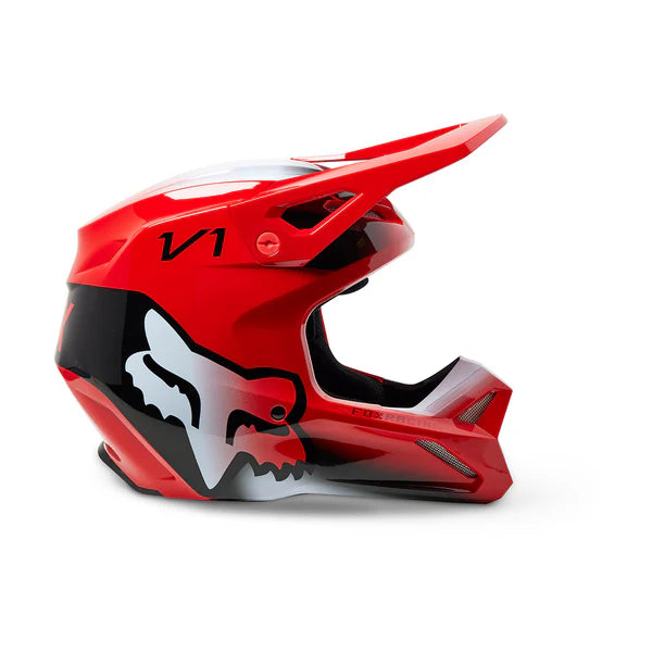 V1 TOXSYK HELMET - FLO RED