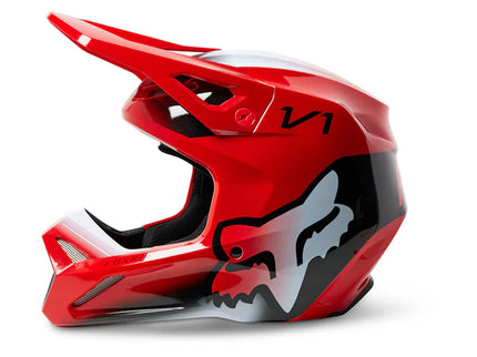 V1 TOXSYK HELMET - FLO RED