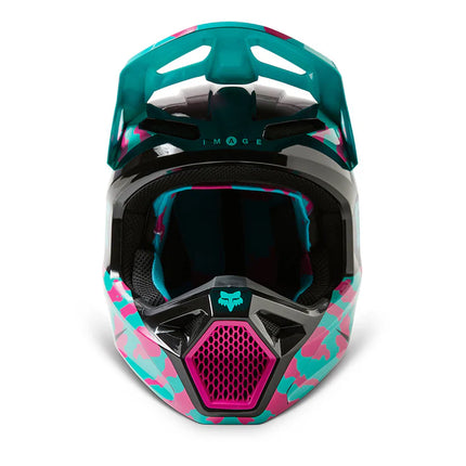 V1 NUKLR YOUTH HELMET - TEAL