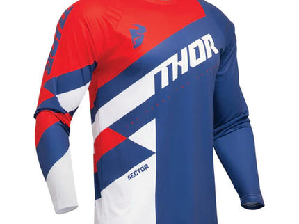 SECTOR Checker Jersey - Navy / Red