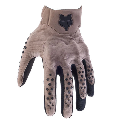 FOX Bomber LT Glove MX gloves with TPE protection, featuring a rugged design and adjustable wrist strap for motocross riding.