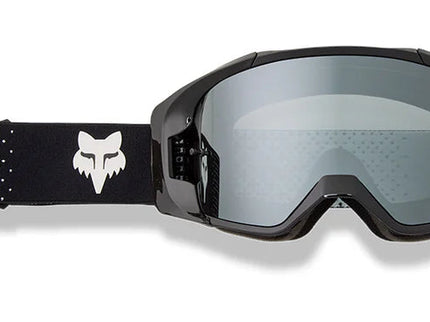 FOX VUE CORE MX Goggle in black with adjustable strap and clear lens, designed for motocross riding.