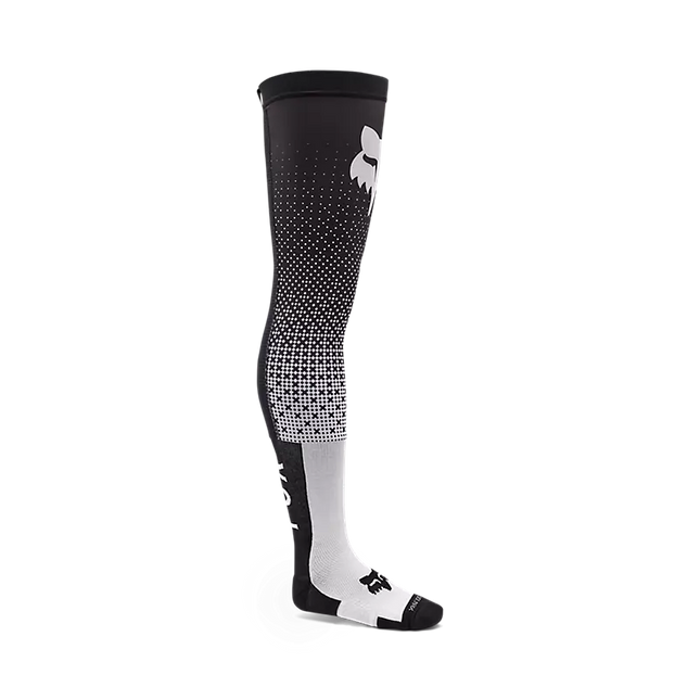 FLEXAIR FRACTURE KNEE BRACE SOCK - WHITE / BLACK