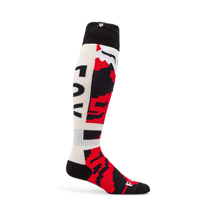180 KAIROS SOCK -WHT / FLO RED