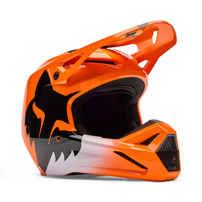 V1 SHIELD HELMET - FLO ORANGE