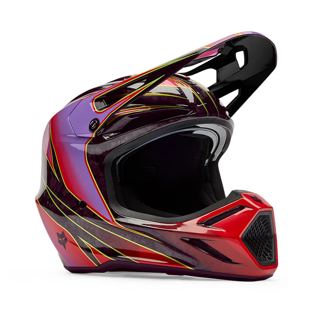 V3 RS CANVAS HELMET - RED