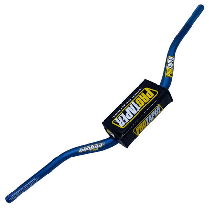 PRO TAPER CONTOUR SX RACE ALLOY BLUE