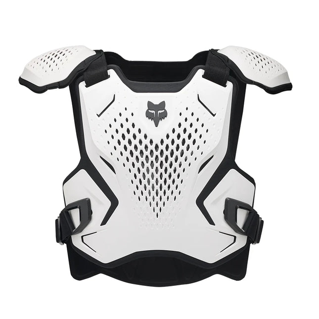 R3 YOUTH CHEST GUARD - WHT