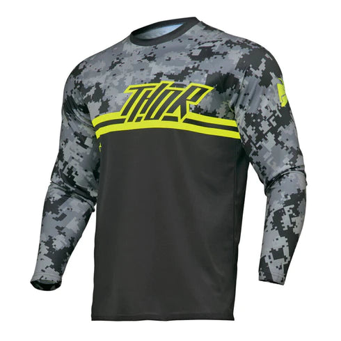 SECTOR Digi Jersey - Black / Camo