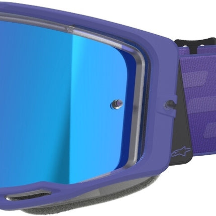 Alpinestars Vision 8 Corp Goggles PURPLE MIR