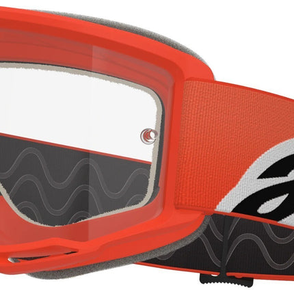 Alpinestars Youth Vision corp ORANGE Goggles clear