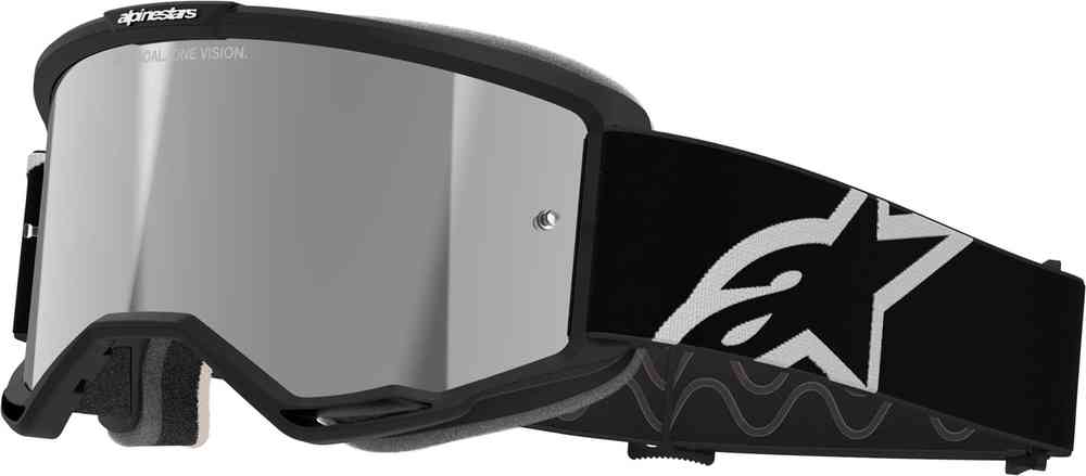 Alpinestars Vision 5 CORP BLACK Mirror Motocross Goggle