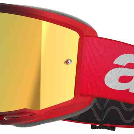 Alpinestars Vision 5 Blaze RED Mirror Motocross Goggle
