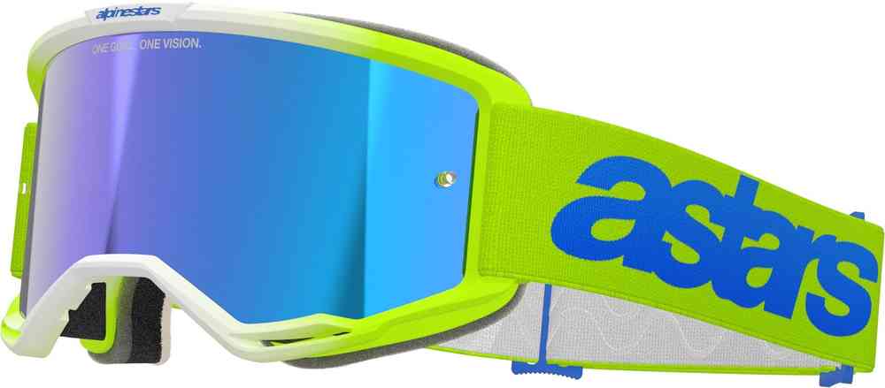 Alpinestars Vision 5 Blaze YEL/BLU Mirror Motocross Goggle