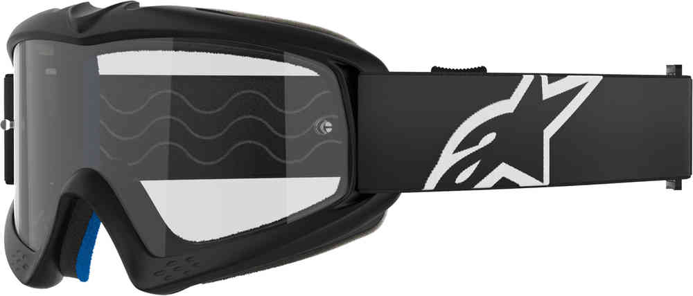 Alpinestars Youth Vision corp black Goggles clear