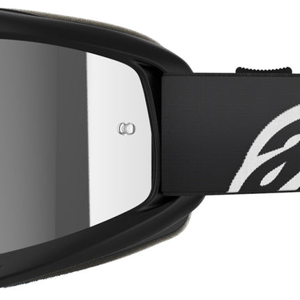 Alpinestars Vision Corp SILVER Mirrored Youth Motocross Goggles