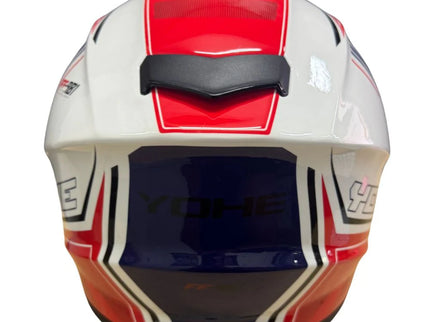 YOHE 981 Shinny Red/Blue/White Gloss Helmet