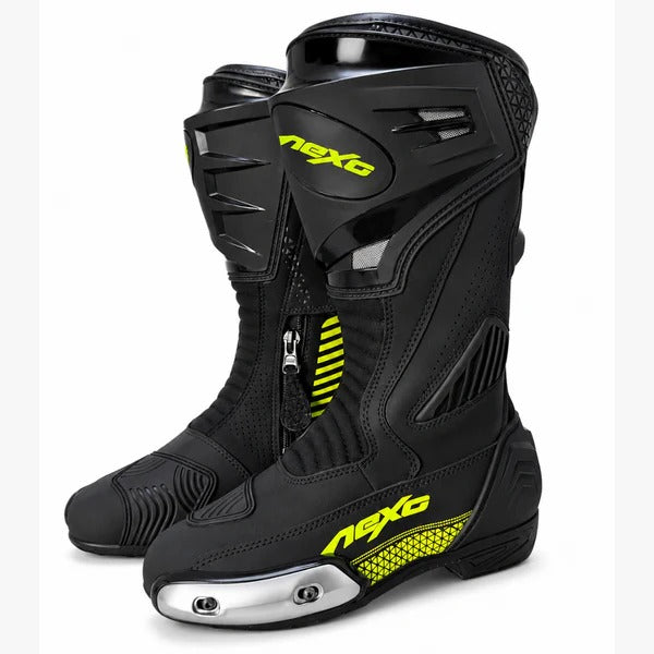 Nexo Superbike Boots BT-2403 Black/Yellow