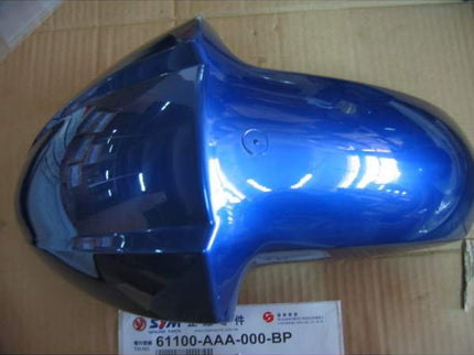 FRONT FENDER  - SYM ORBIT/XPRO 125/150 BLUE