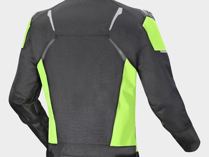 LS2 Mens ZOOM JACKET BLACK - YELLOW