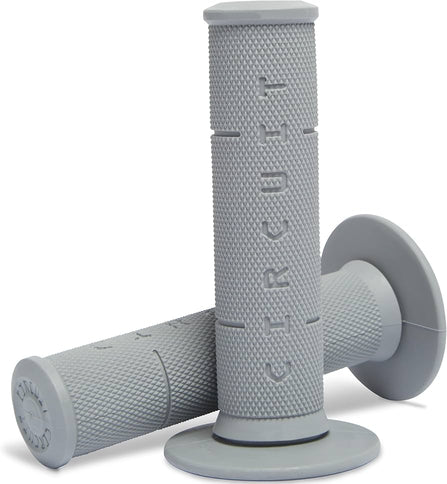 Gray Circuit Grips IV for gaming controllers, featuring textured rubber for better grip and comfort during gameplay.