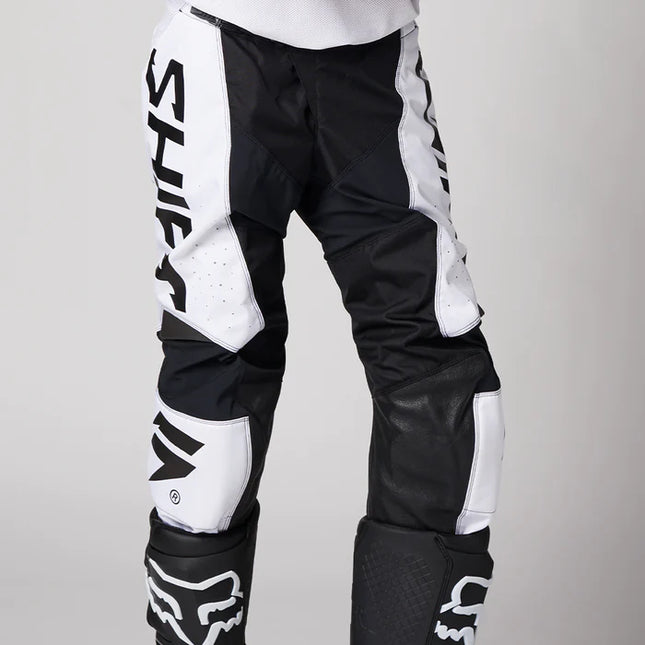 WHIT3 Label Trac Pants - White / Black