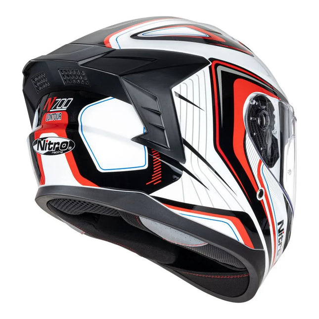 NITRO N700 CONTOUR WHITE RED