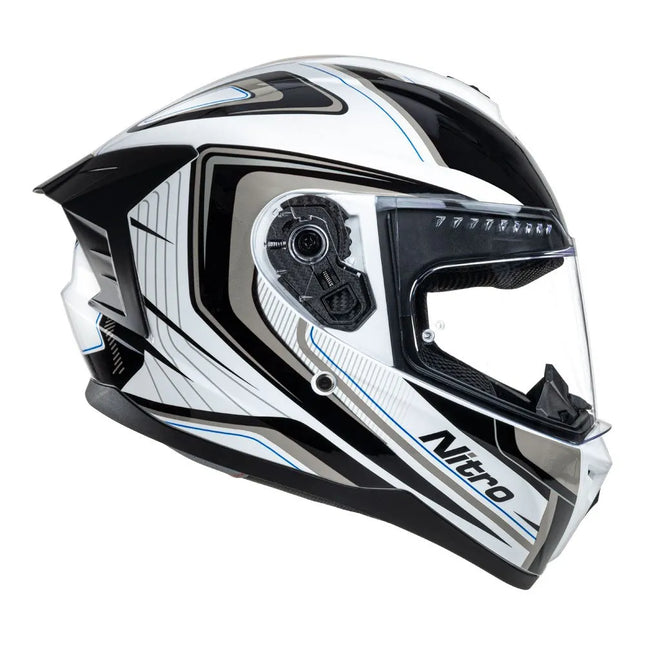 NITRO N700 CONTOUR BLACK WHITE GUNMETAL