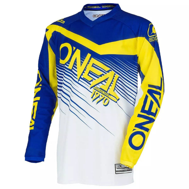 ONEAL JERSEY RACEWEAR  BLUE/YELLOW